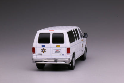 596 1:64 E-series Van E350 Los Angeles County Sheriff LASD Diecast
