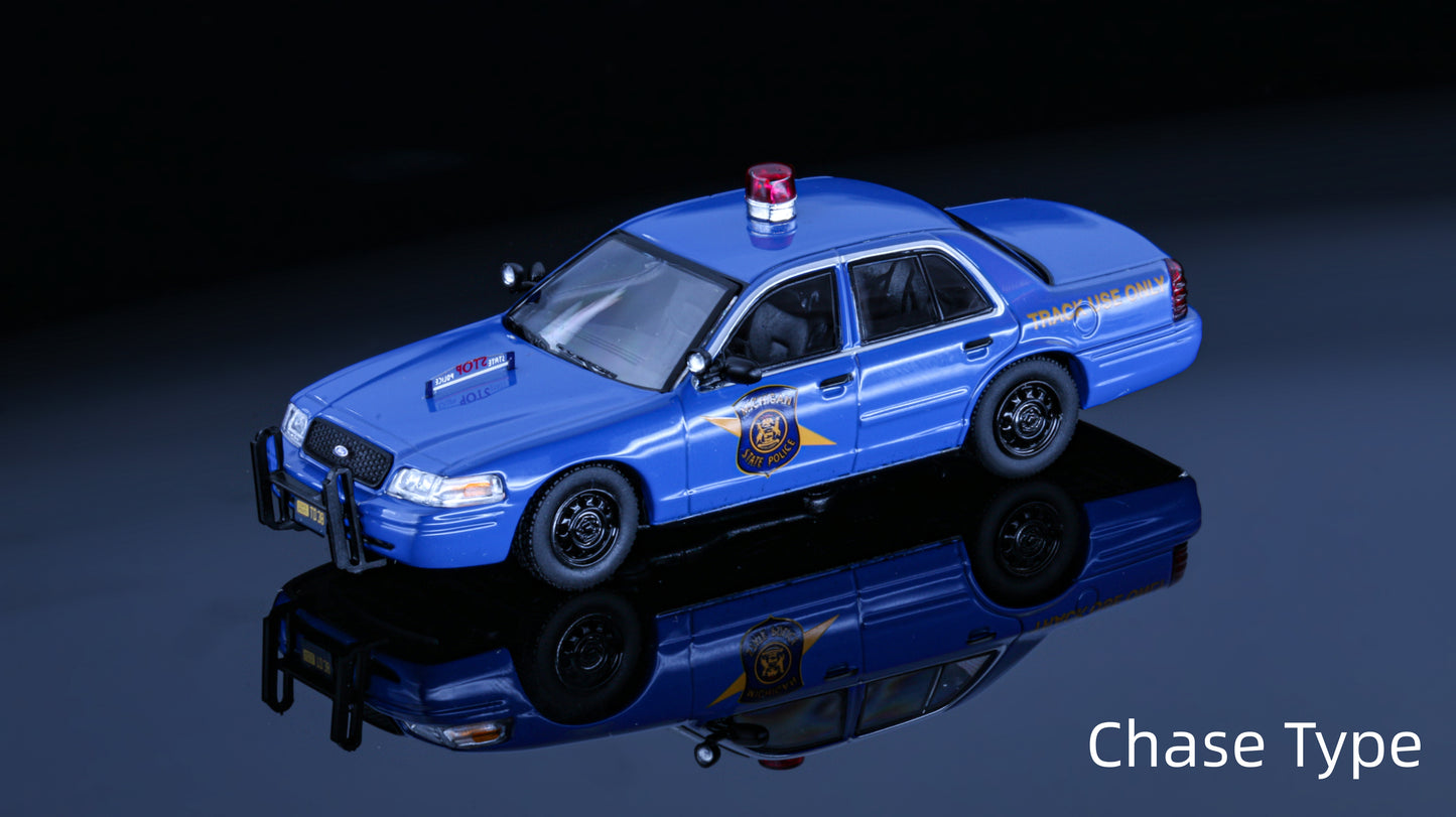 Rollin 1:64 Michigan State Ford Crown Victoria / 08 Dodge Charger