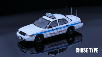 Rollin 1:64 Crown Victoria Chicago Police Department Diecast