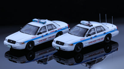 Rollin 1:64 Crown Victoria Chicago Police Department Diecast