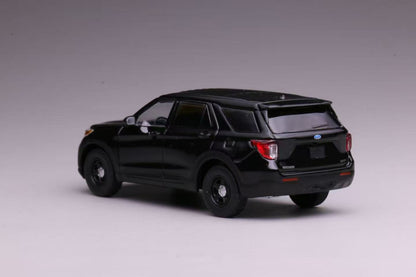 596 1:64 2020 Explorer Police Interceptor Black
