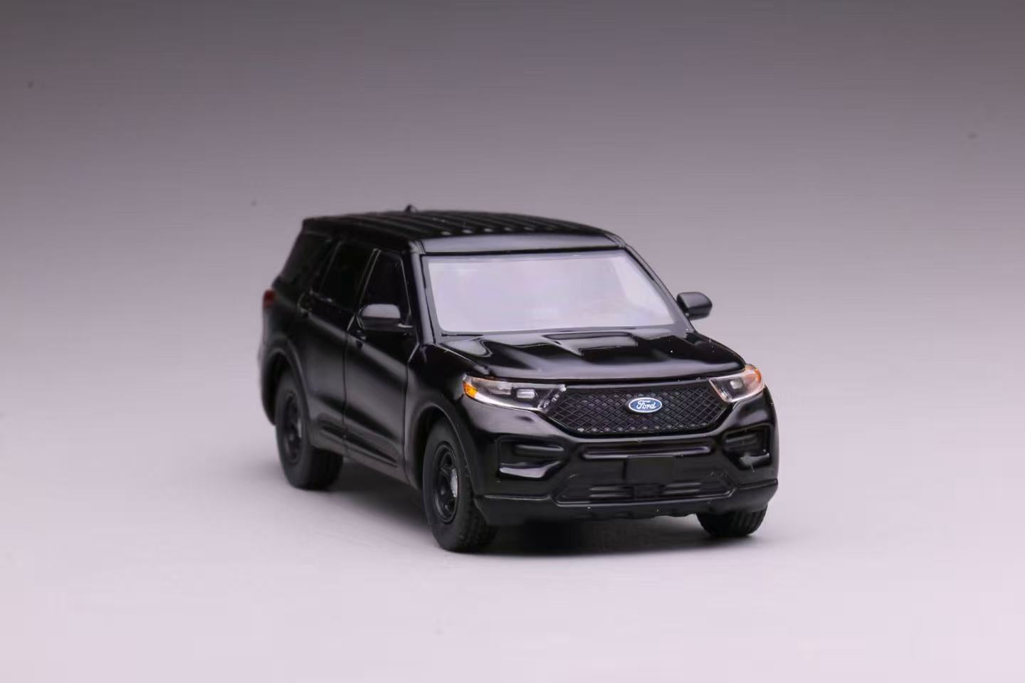 596 1:64 2020 Explorer Police Interceptor Black