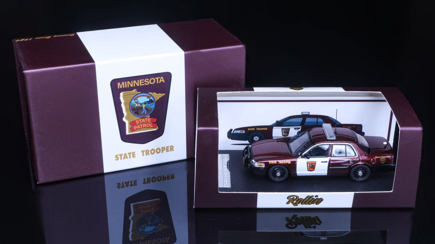 Rollin 1:64 Ford Crown Victoria Minnesota State Trooper