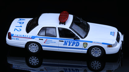 Rollin 1:64 Ford Crown Victoria New York Police Department Auxiliary Police / Highway Patrol