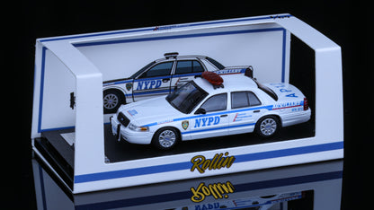 Rollin 1:64 Ford Crown Victoria New York Police Department Auxiliary Police / Highway Patrol