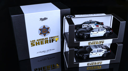 [Pre-order] Rollin 1:64 LASD charger 08 Los Angeles County Sheriff‘s Department Set