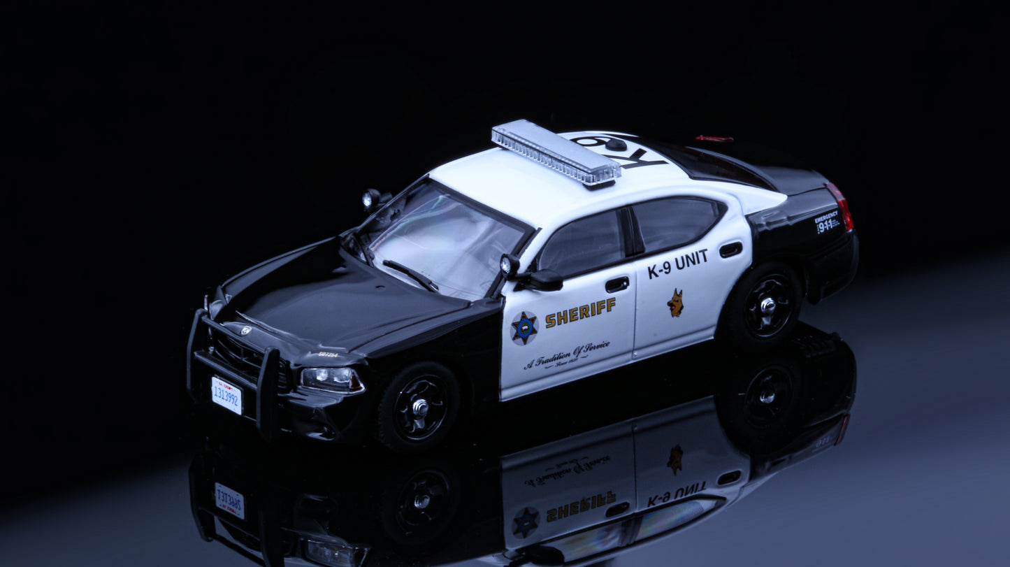 [Pre-order] Rollin 1:64 LASD charger 08 Los Angeles County Sheriff‘s Department Set