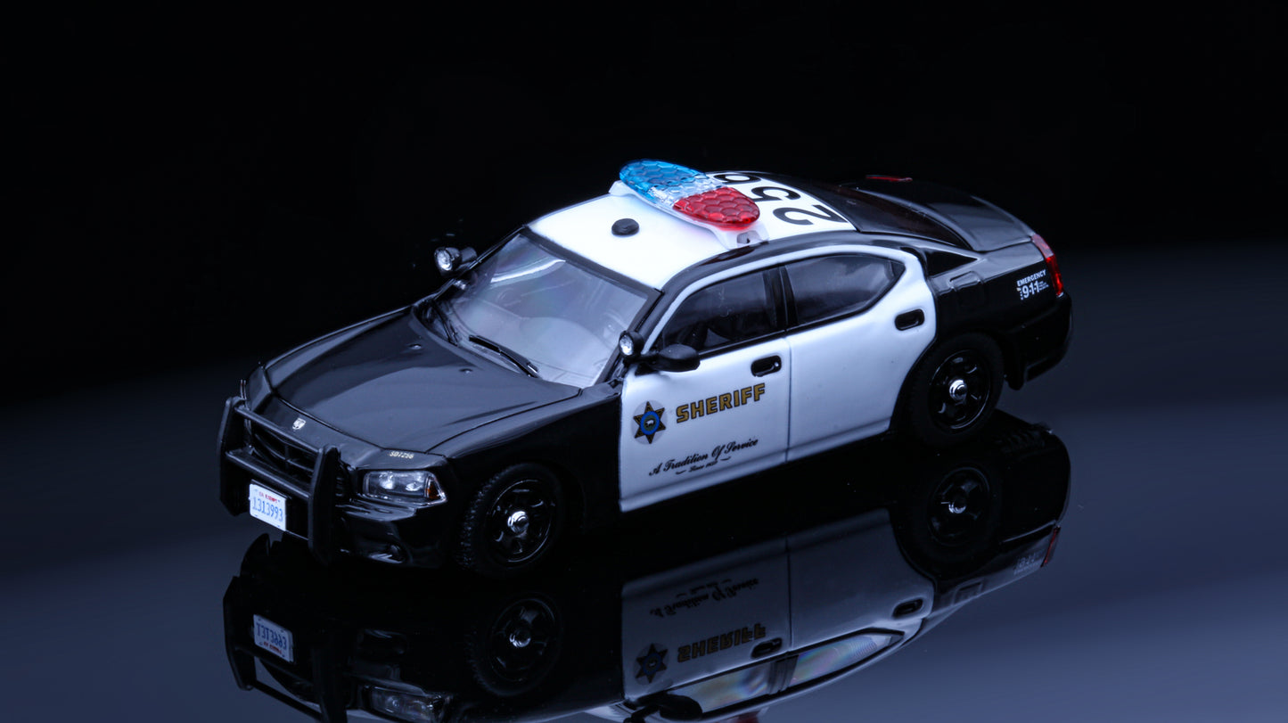 [Pre-order] Rollin 1:64 LASD charger 08 Los Angeles County Sheriff‘s Department Set