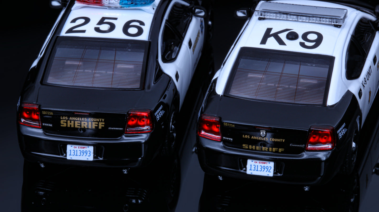 [Pre-order] Rollin 1:64 LASD charger 08 Los Angeles County Sheriff‘s Department Set