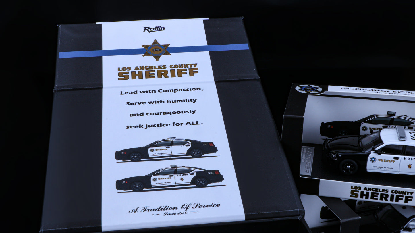 [Pre-order] Rollin 1:64 LASD charger 08 Los Angeles County Sheriff‘s Department Set