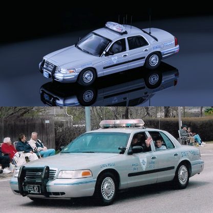 Rollin 1:64 Rhode Island State Police Department Crown Victoria