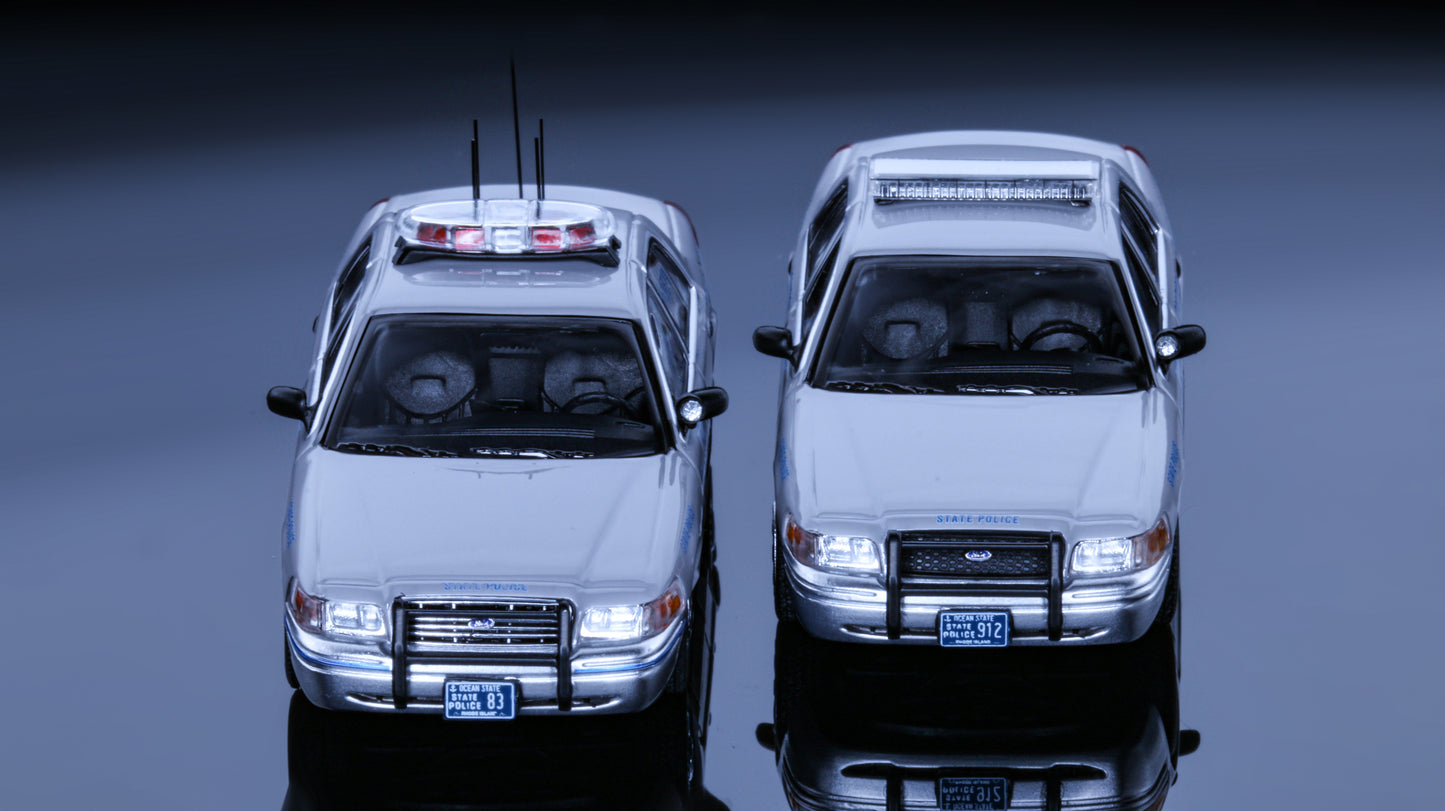 Rollin 1:64 Rhode Island State Police Department Crown Victoria