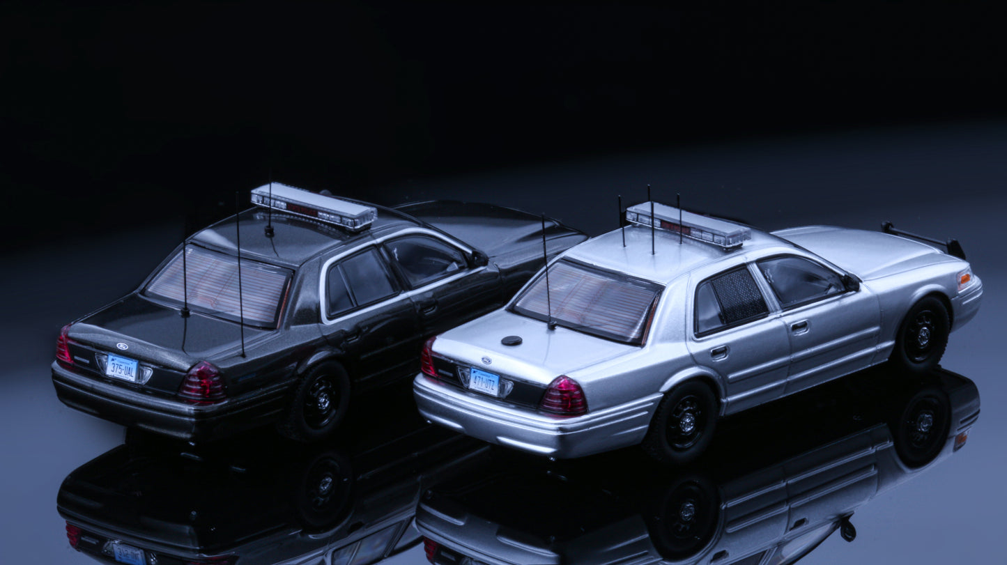 [Pre-order] Rollin 1:64 Connecticut State Police Crown victoria