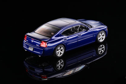 [Pre-order] Rollin 1:64 08 Charger SRT8 Blue Diecast Muscle Car