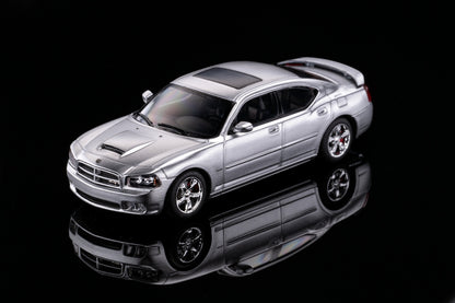 [Pre-order] Rollin 1:64 08 Charger SRT8 Silver Diecast Muscle Car