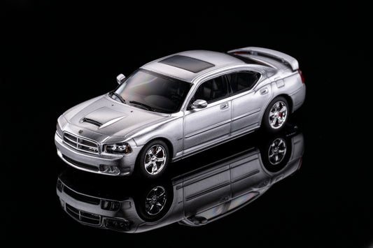 [Pre-order] Rollin 1:64 08 Charger SRT8 Silver Diecast Muscle Car