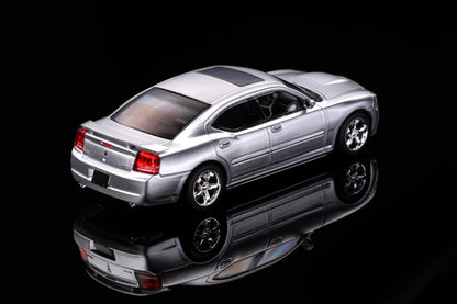 [Pre-order] Rollin 1:64 08 Charger SRT8 Silver Diecast Muscle Car
