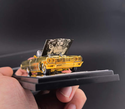 [Pre-order] Finework 1:64 Chevrolet Impala Lowrider Gold