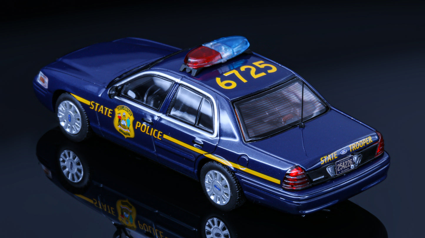 Rollin 1:64 Delaware State Police Crown Victoria DSP