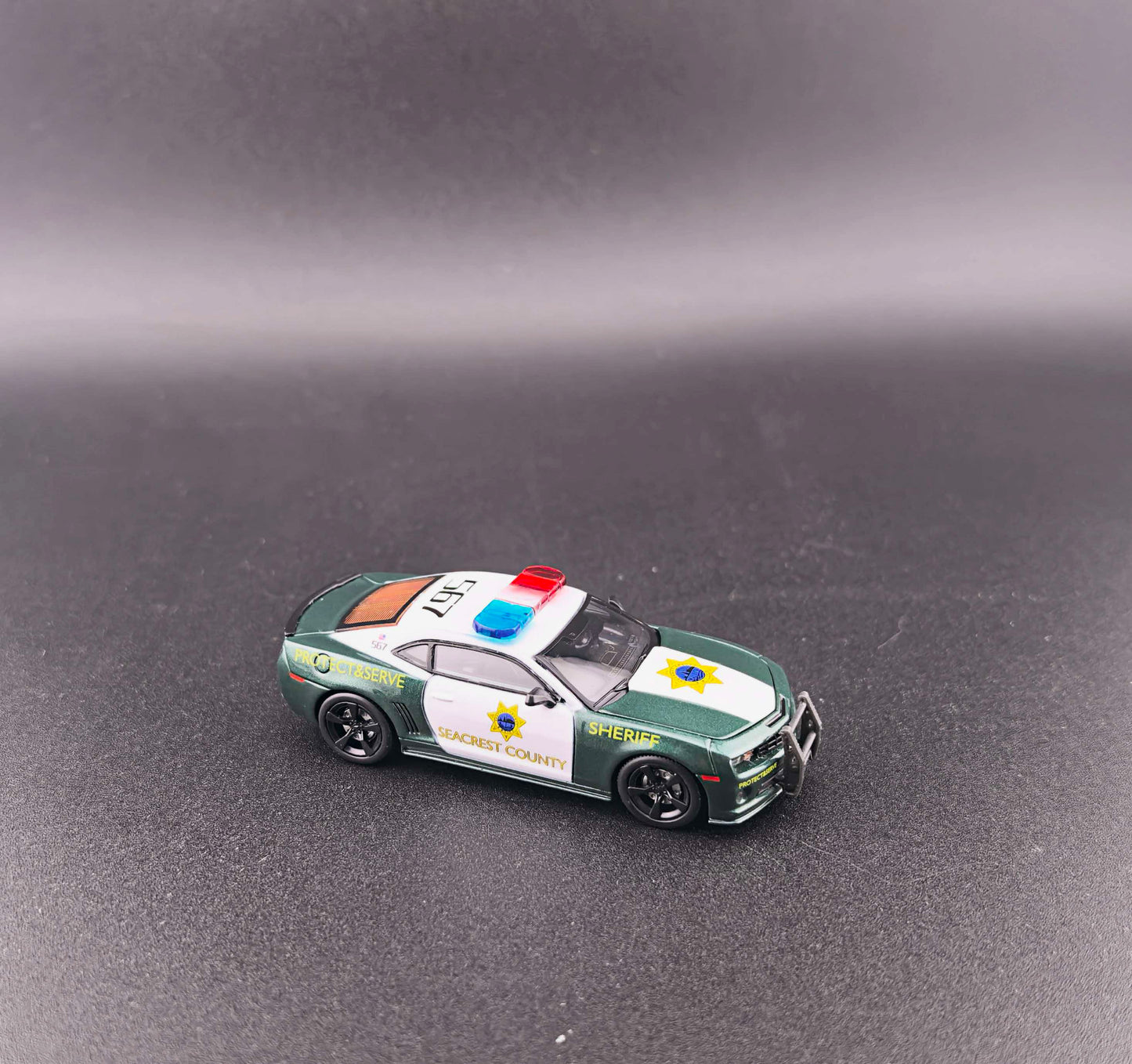 [Pre-order] 1+1 model 1/64 Camaro Seacrest County Police