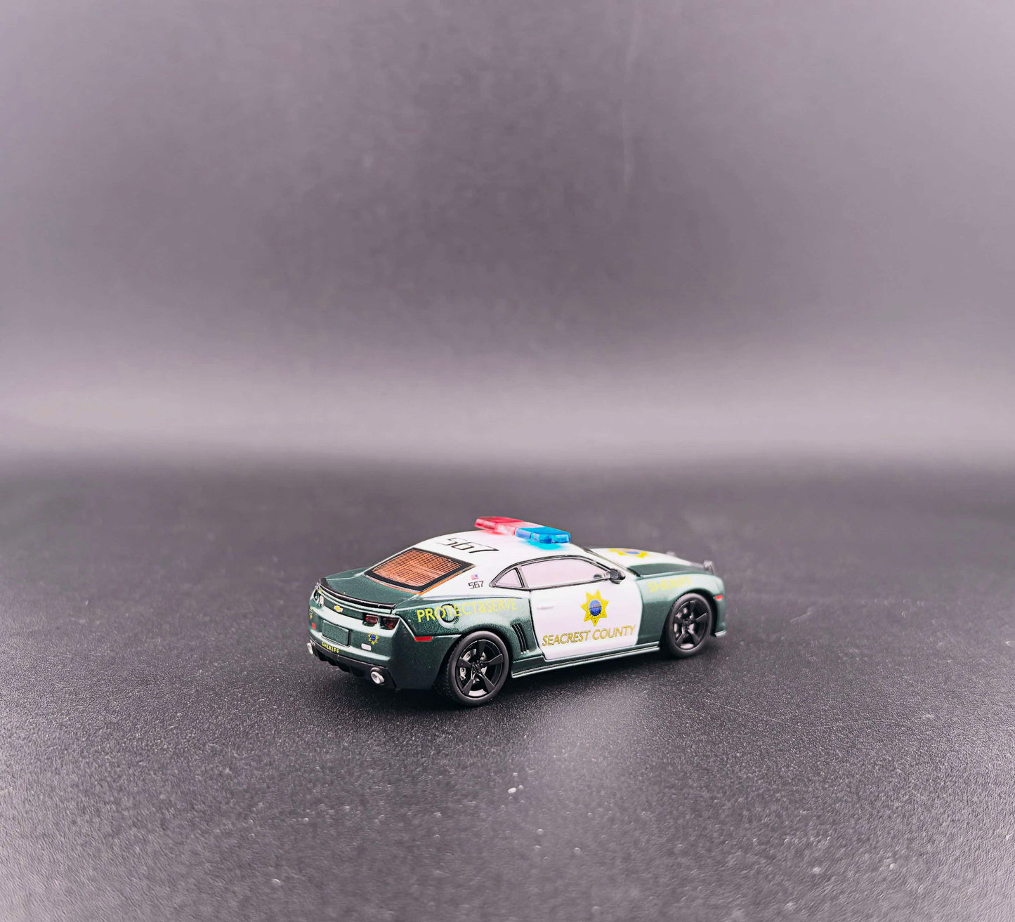 [Pre-order] 1+1 model 1/64 Camaro Seacrest County Police