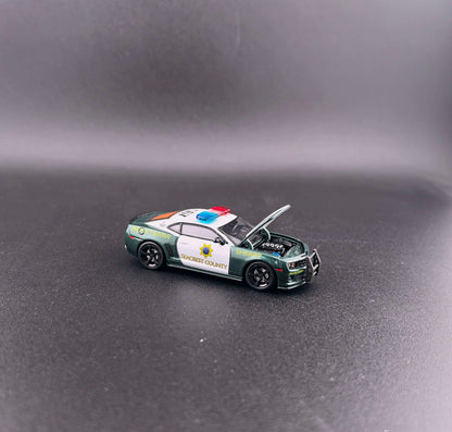 [Pre-order] 1+1 model 1/64 Camaro Seacrest County Police