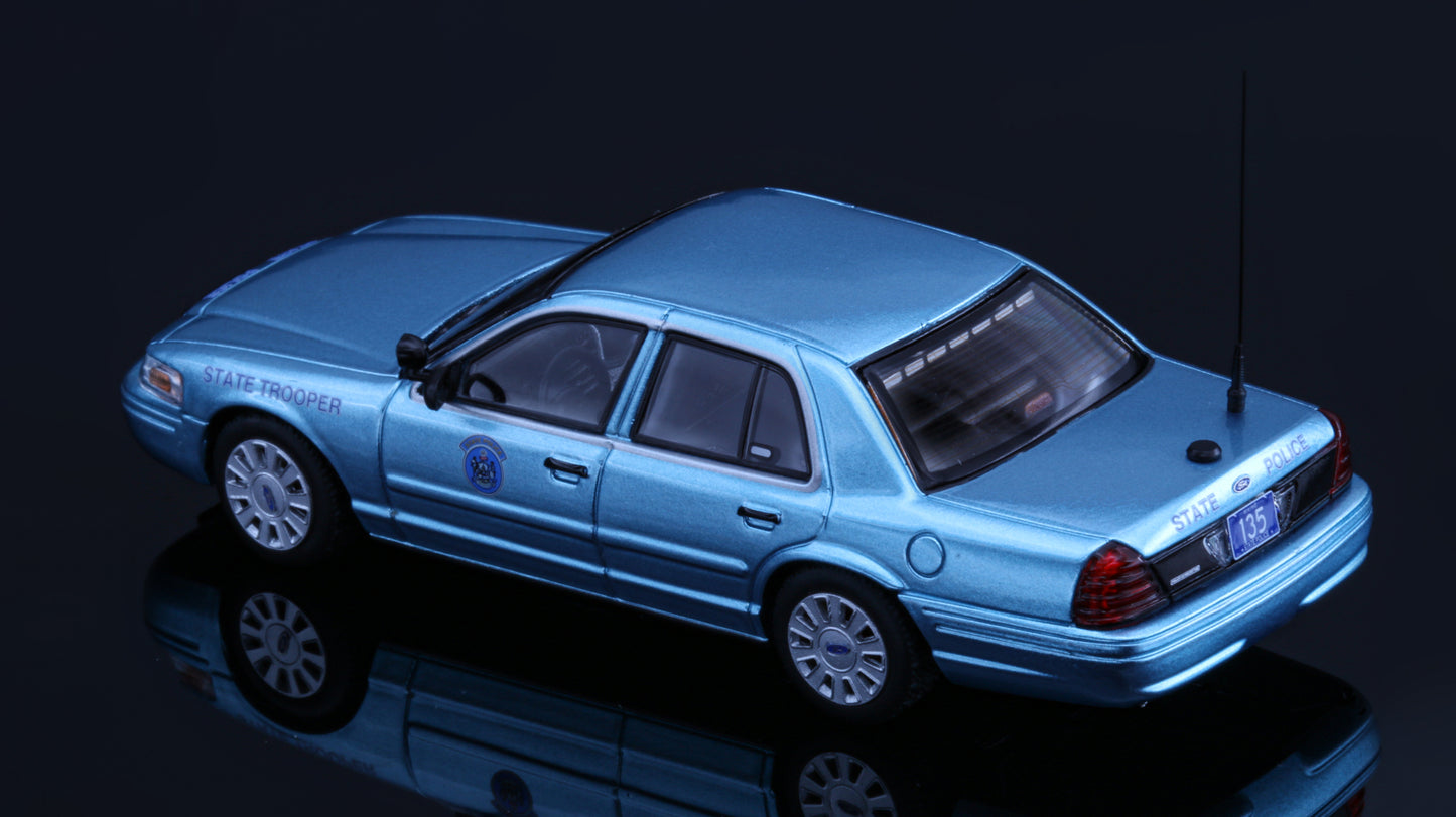 [Pre-order] Rollin 1:64 Maine State Police Crown Victoria MSP