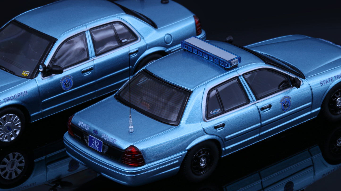 [Pre-order] Rollin 1:64 Maine State Police Crown Victoria MSP