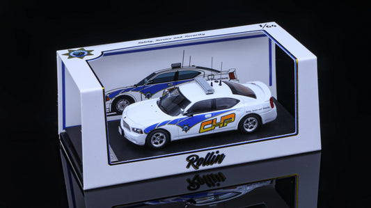 [Pre-order] Rollin 1:64 California Highway Patrol 08 Charger promotional vehicle CHP