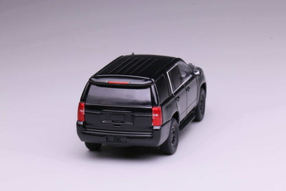 [Pre-order] 596 1:64 Chevrolet 15 Tahoe Black with Pushbar