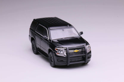 [Pre-order] 596 1:64 Chevrolet 15 Tahoe Black with Pushbar