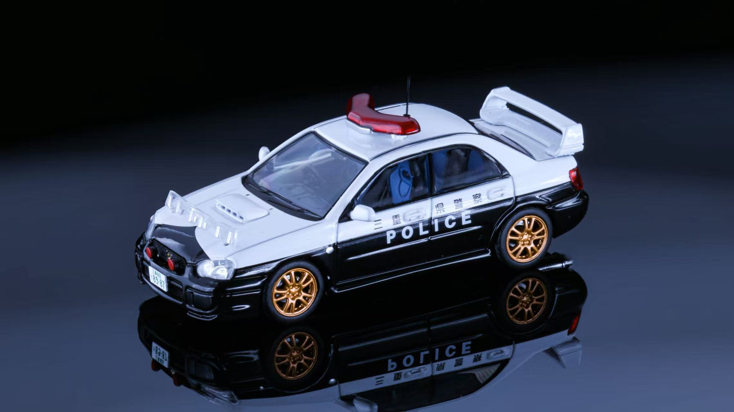 Rollin 1/64 Subaru Japanese Police Car Mie Prefectural Police 三重県警察