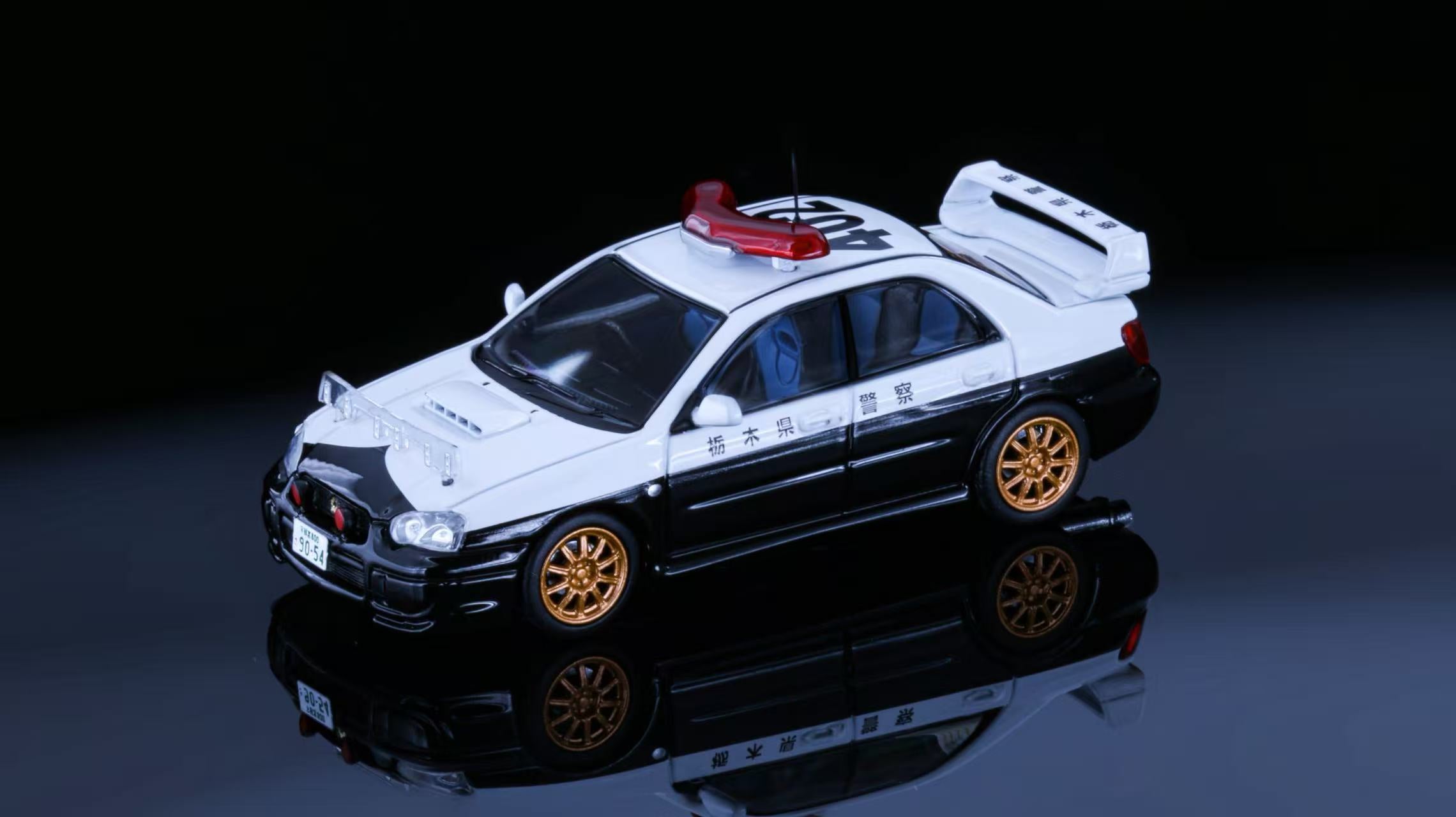 Rollin 1/64 Subaru Japanese Police Car Tochigi Prefectural Police
