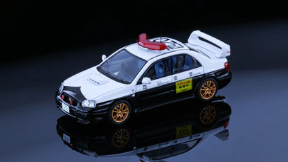 Rollin 1/64 Subaru Japanese Police Car Okayama Prefectural Police 岡山県警察