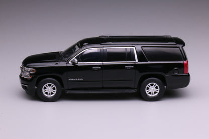 [Pre-order] 596 1:64 Chevrolet 15 Suburban Black Diecast