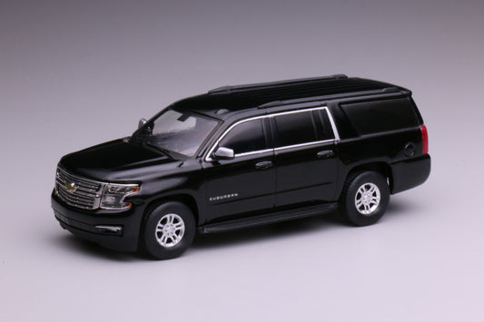 [Pre-order] 596 1:64 Chevrolet 15 Suburban Black Diecast