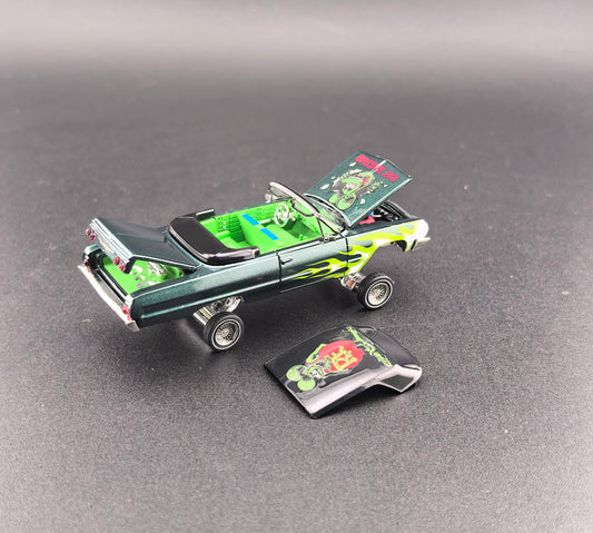 [Pre-order] Finework 1:64 Chevrolet Impala Lowrider Green