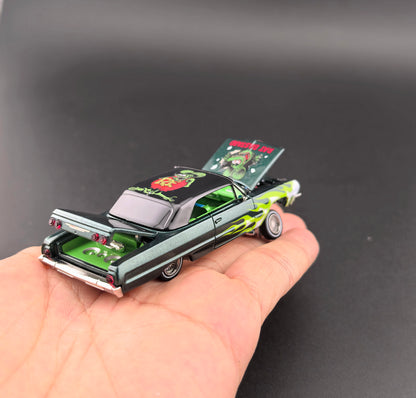 [Pre-order] Finework 1:64 Chevrolet Impala Lowrider Green