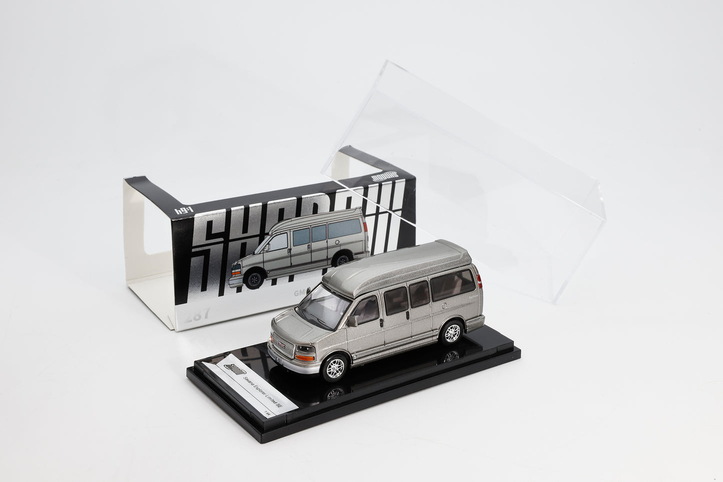 [Pre-order] Shadow 1/64 GMC SAVANA Explorer Sliver
