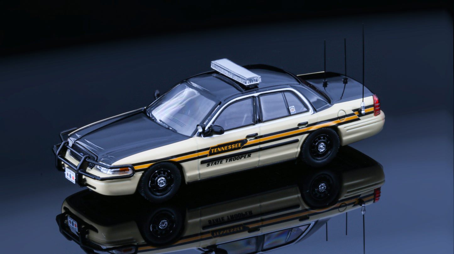 Rollin 1:64 Tennessee State Trooper Crown victoria