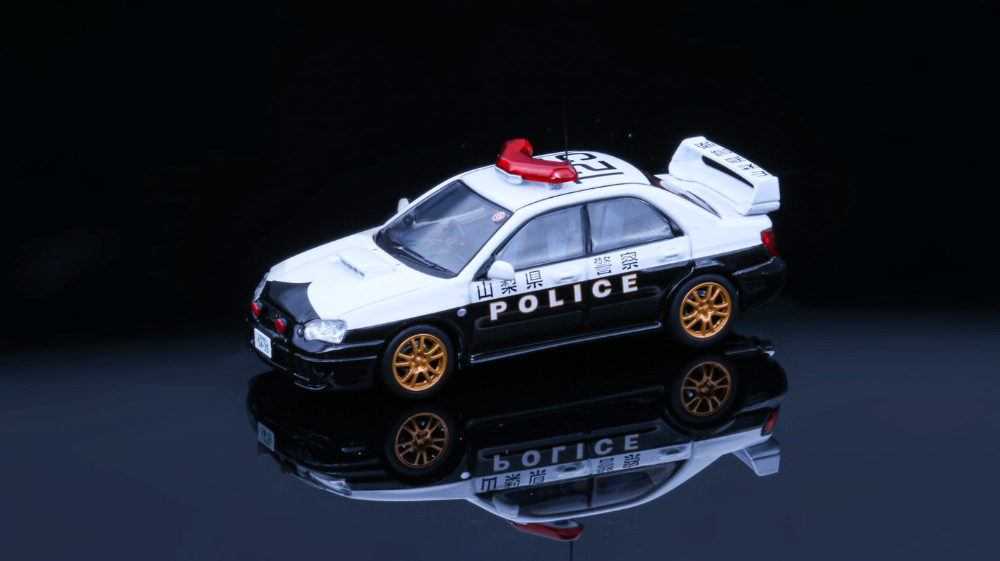 Rollin 1/64 Subaru Japanese Police Car Yamanashi Prefectural Police 山梨県警察