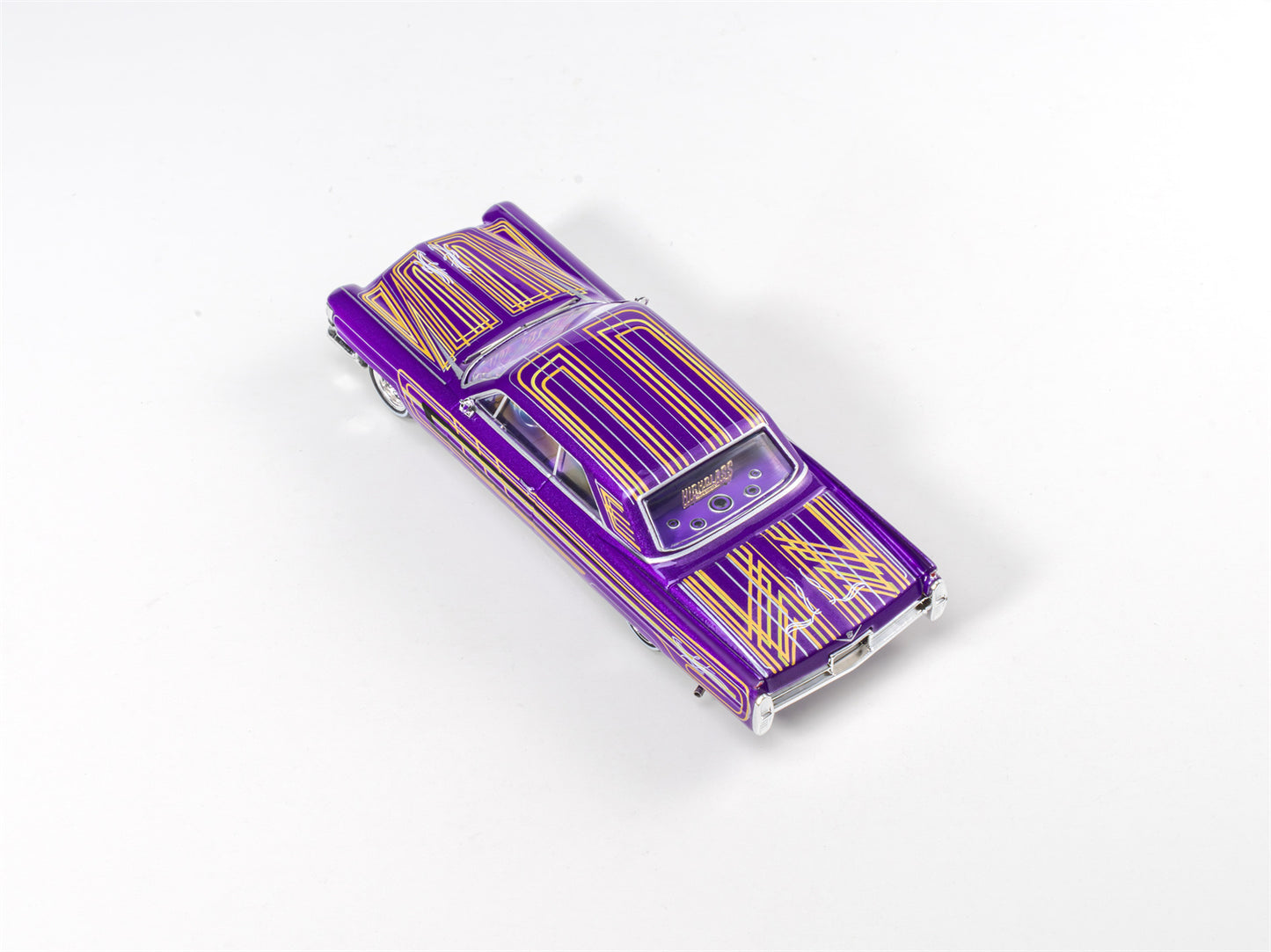 97 M 1:64 1964 Coupe DeVille Lowrider Purple / White /Black