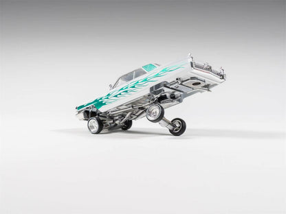 97 M 1:64 1964 Coupe DeVille Lowrider Purple / White /Black