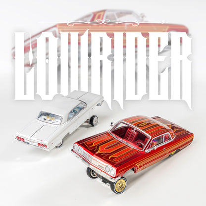 97 M 1:64 1964 Impala SS Lowrider Red / White