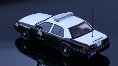 [Pre-order] Rollin 1:64 Texas DPS Highway Patrol Crown victoria