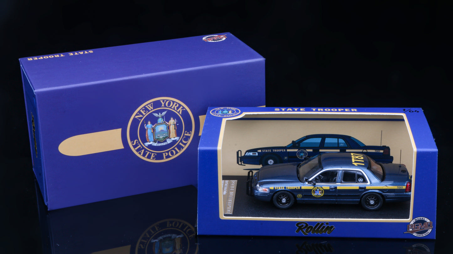 Rollin 1:64 New York State Police Crown victoria NYSP