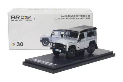 AR Box 1:64 Land Rover Defender 90 Silver