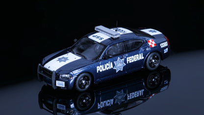 [Pre-order] Rollin 1:64 Mexico Policia Federal 08 Charger 2 Car Set
