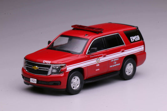 596 1:64 15 Tahoe Red Los Angeles Fire Department LAFD