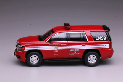 596 1:64 15 Tahoe Red Los Angeles Fire Department LAFD